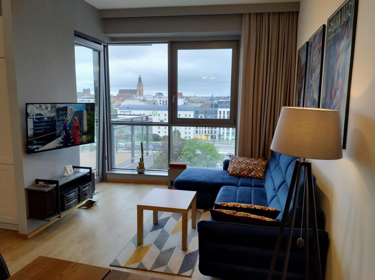 Ferienwohnung M Z Widokiem Breslau Exterior foto